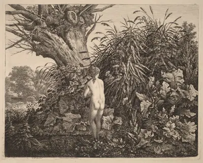 Bathing Maiden