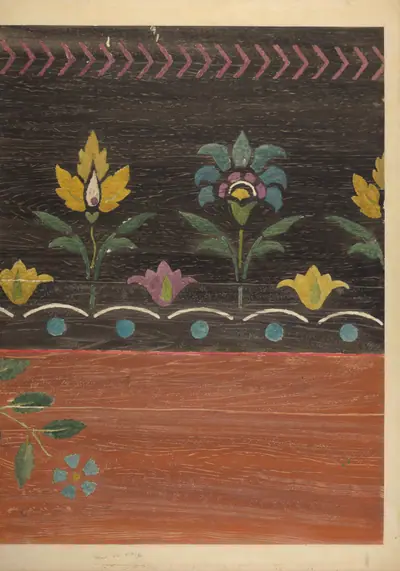 Stencilled Floor