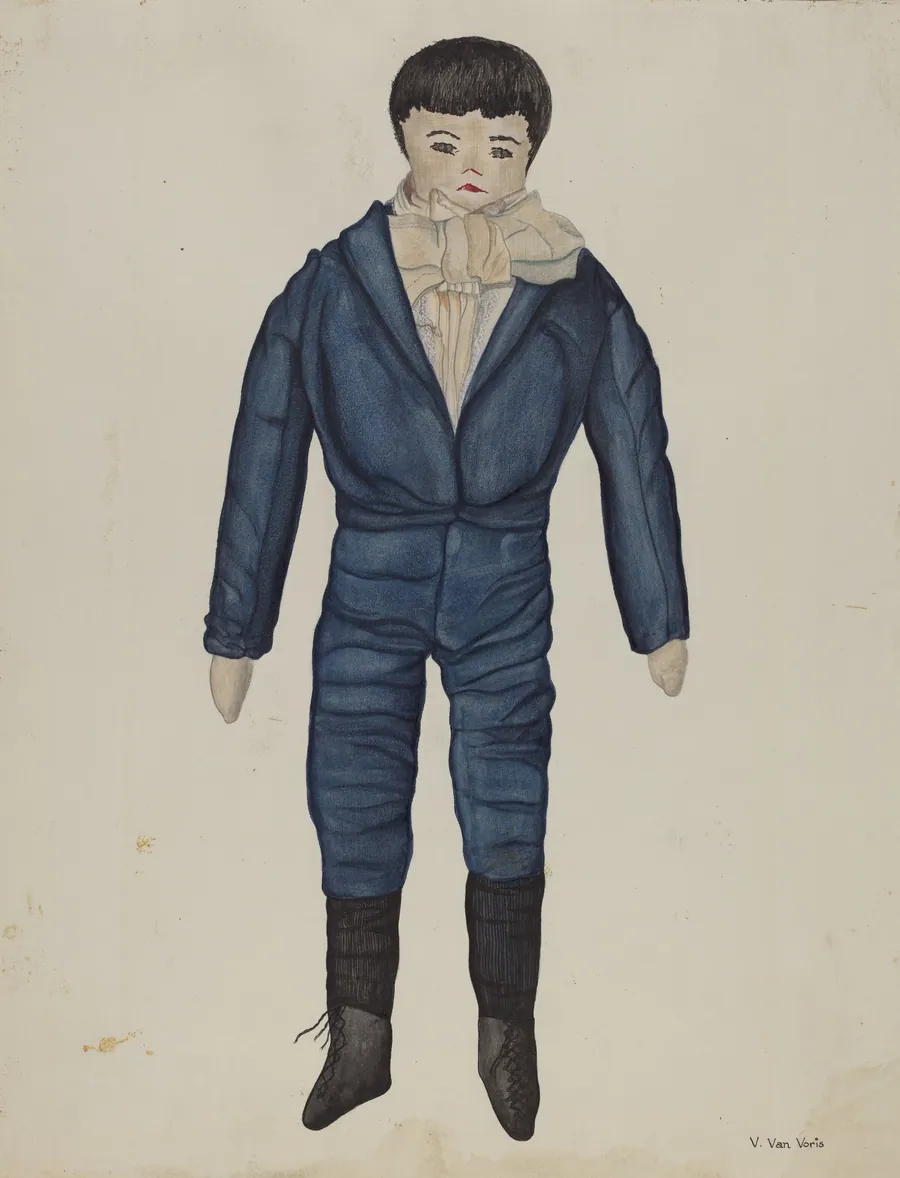 Rag Doll "Johnnie" by Vera Van Voris
