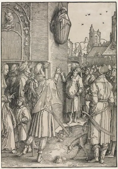 The Power of Women: The Poet Virgil Suspended in a Basket