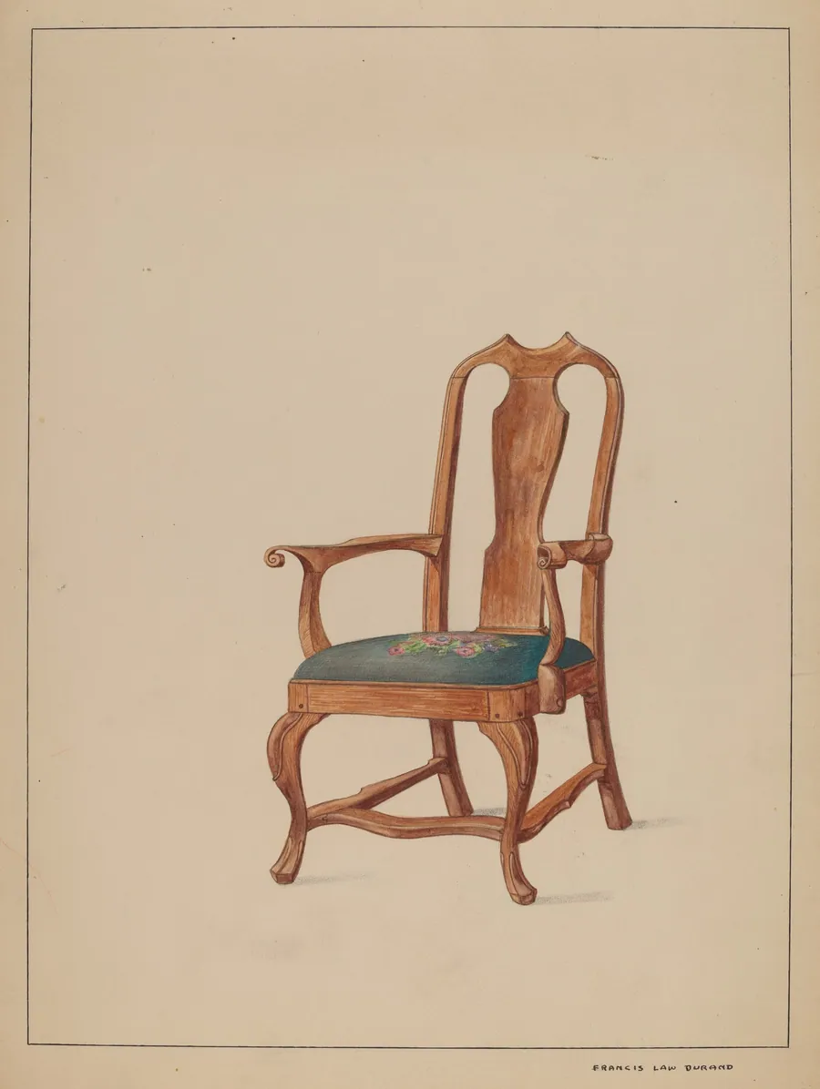 Chair by Francis Law Durand
