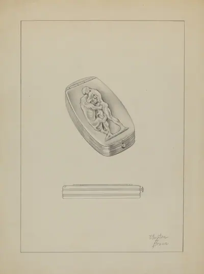 Silver Snuff Box