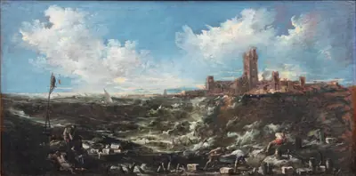 Munkenes bøn ved havet