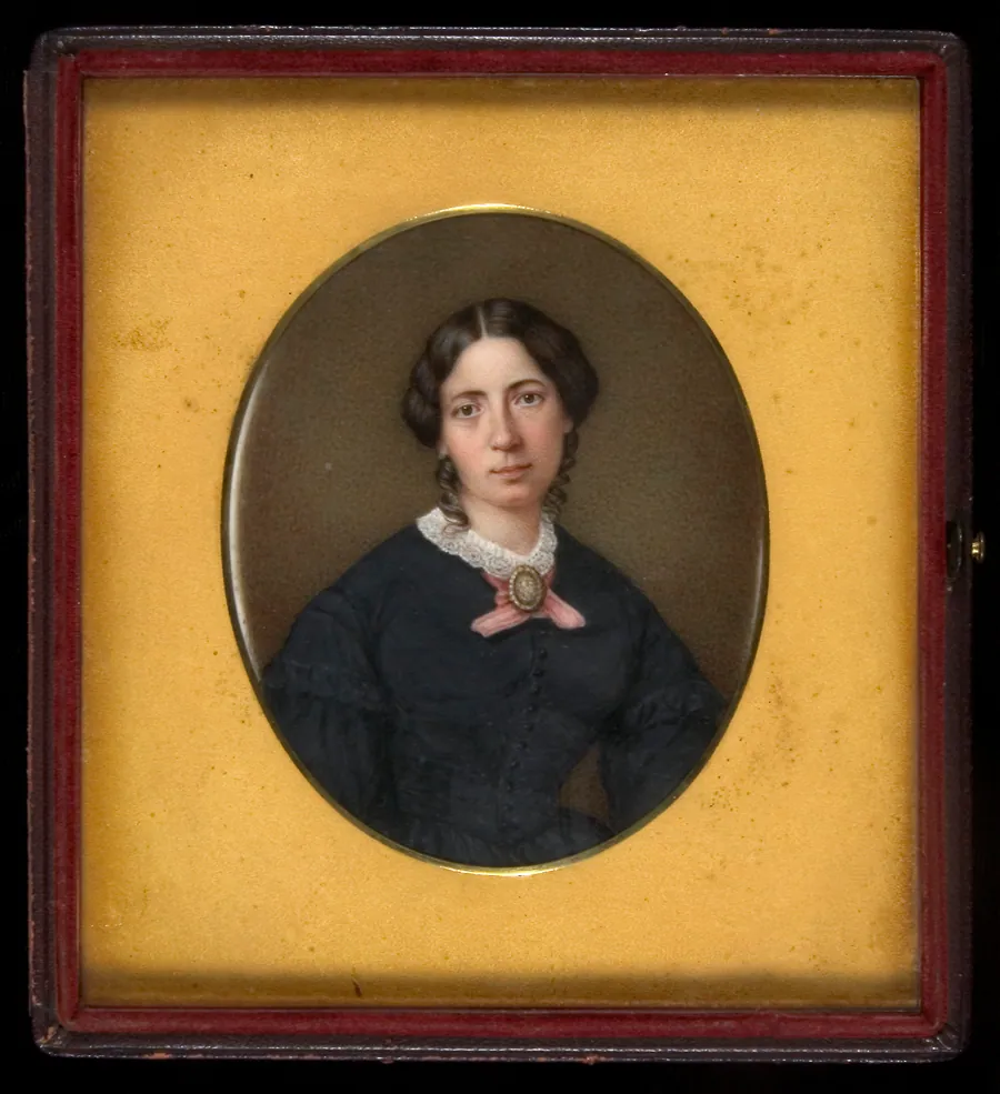 Mrs. Henry B. Bounetheau (Julia Clarkson Du Pré) by Henry Brintnell Bounetheau, born Charleston, SC 1797-died Charleston, SC 1877