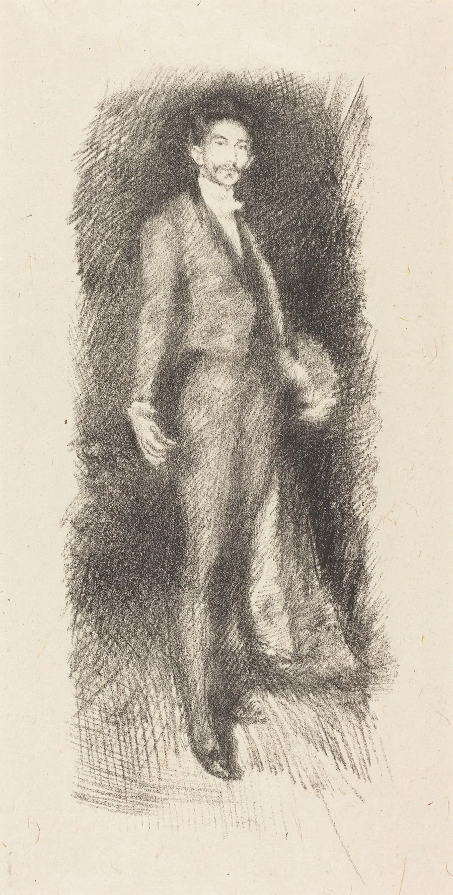 Count Robert de Montesquiou, No. 2 by James McNeill Whistler