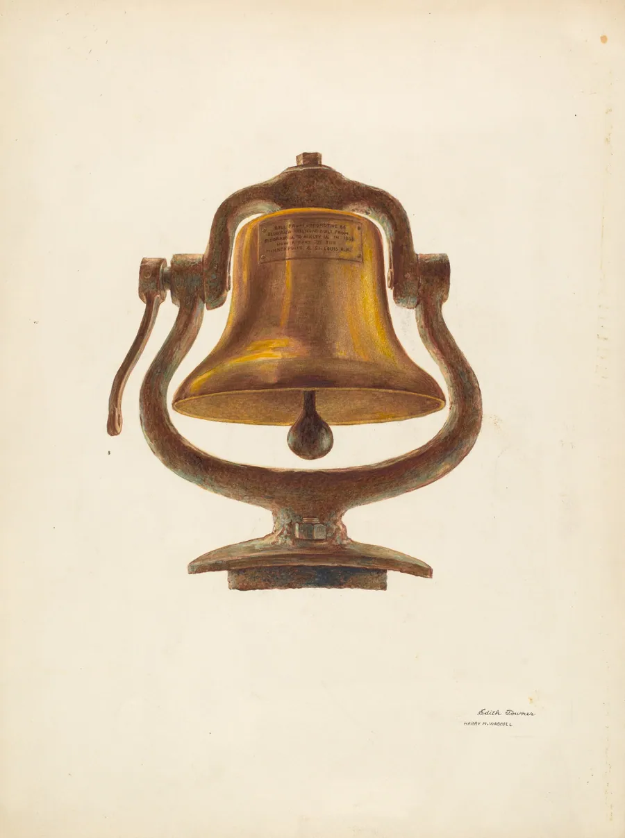 Bell (From a Locomotive) by Harry Mann Waddell