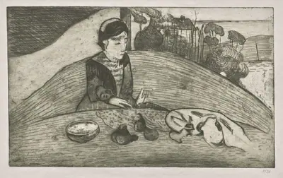 The Woman with Figs