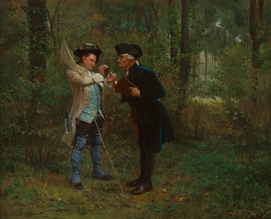 The Naturalists by Jehan Georges Vibert