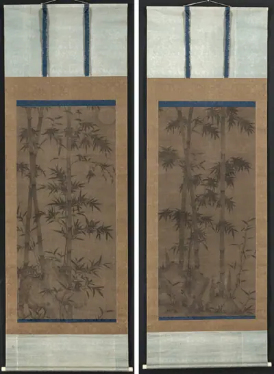 Bamboo in Four Seasons: Spring and Autumn