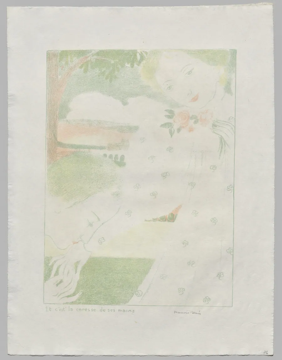 And It Is the Caress of Her Hands by Maurice Denis