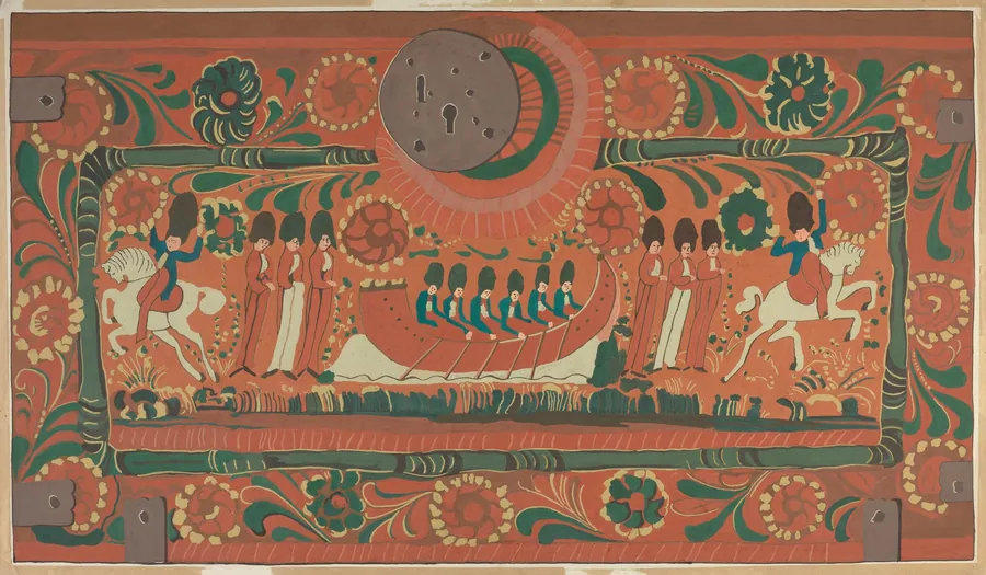 Painted Chest by D.P. Jones