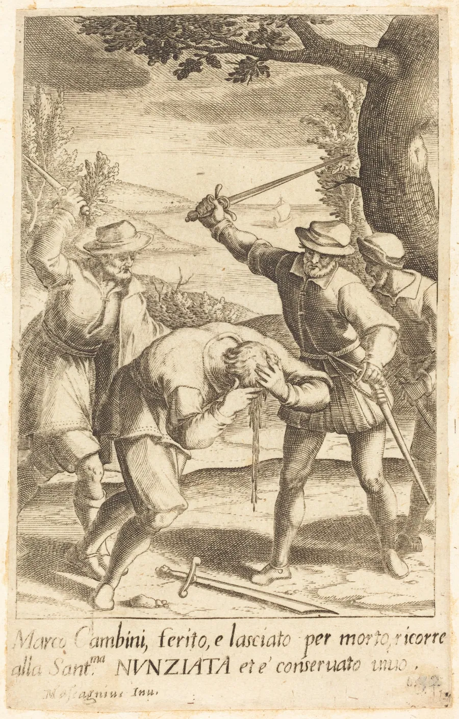 Marco Cambini by Jacques Callot
