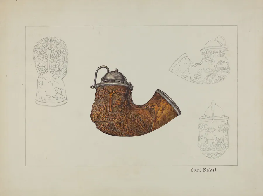 Pipe Bowl by Carl Keksi