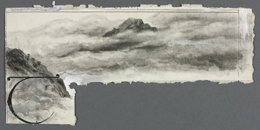 Landscape with Mist by Harry Fenn