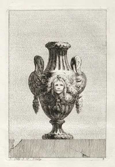 Suite of Vases:  Plate 8