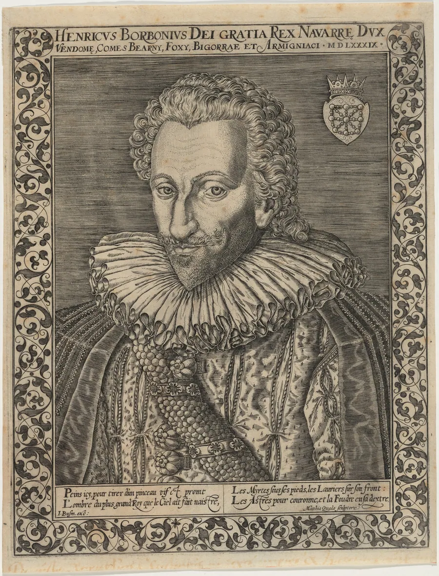 Henry IV of France by Matthis Quad
