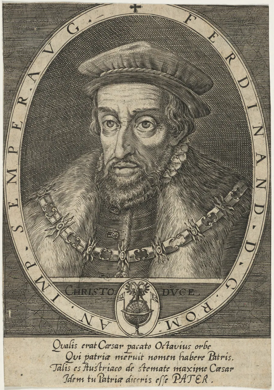Ferdinand I, Roman Emperor by Unknown 19th Century