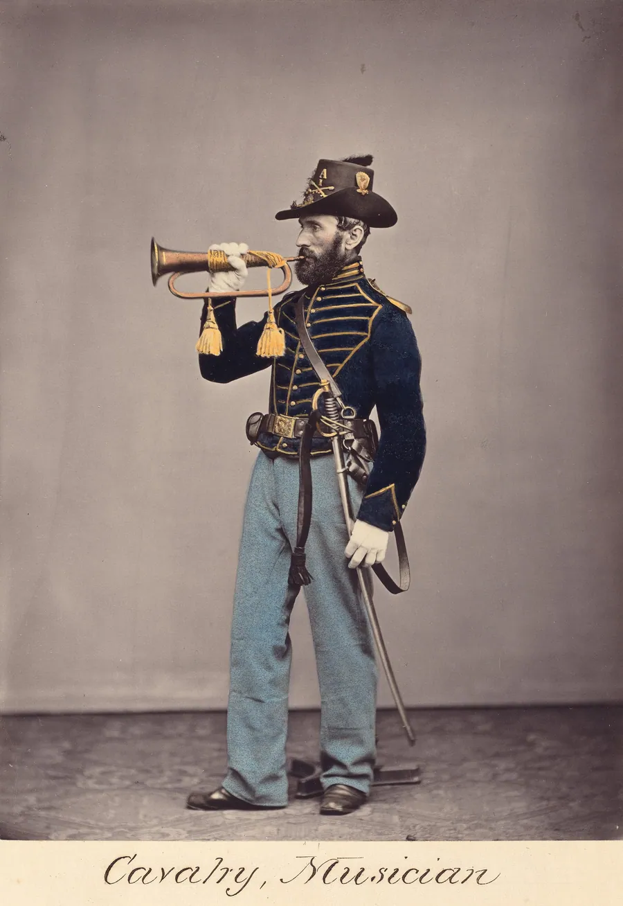 Cavalry, Musician by Oliver H. Willard