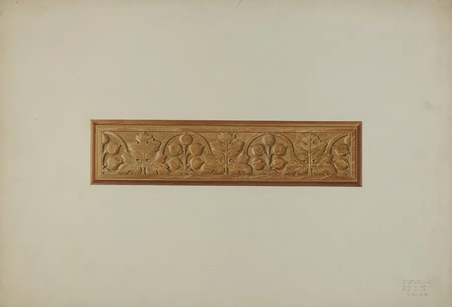 Carved Furniture Detail by John Sullivan