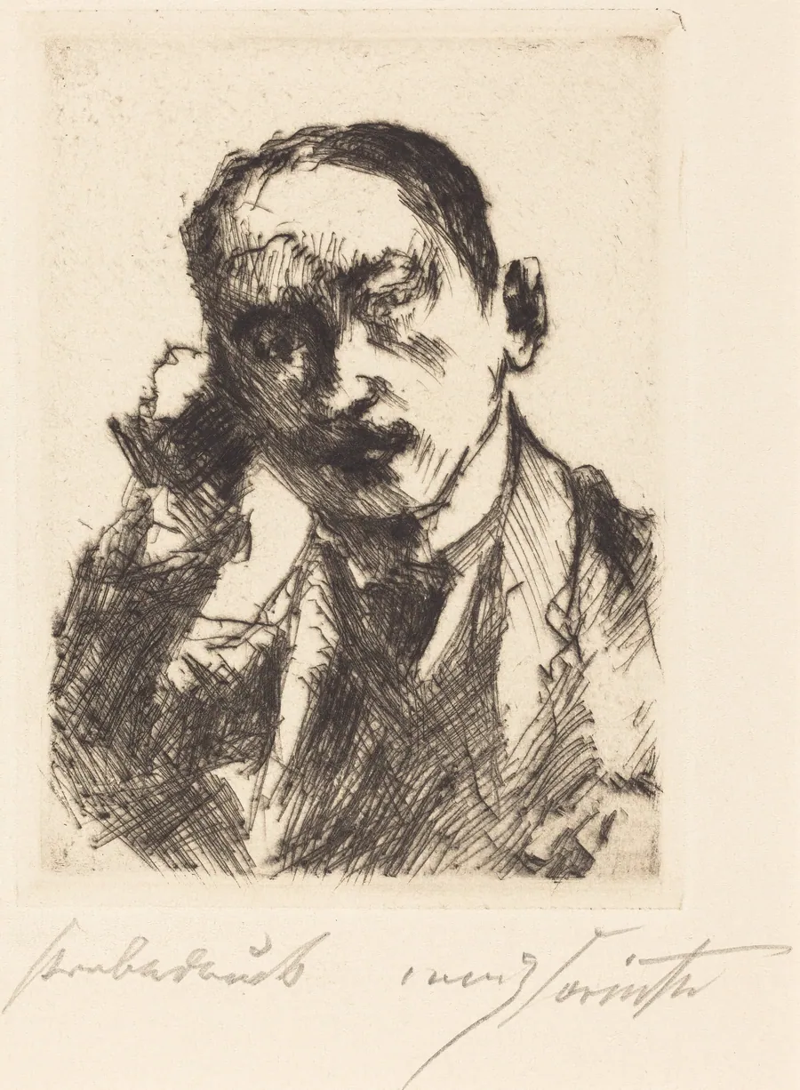 Bildnis K.S. (Portrait of K.S.) by Lovis Corinth