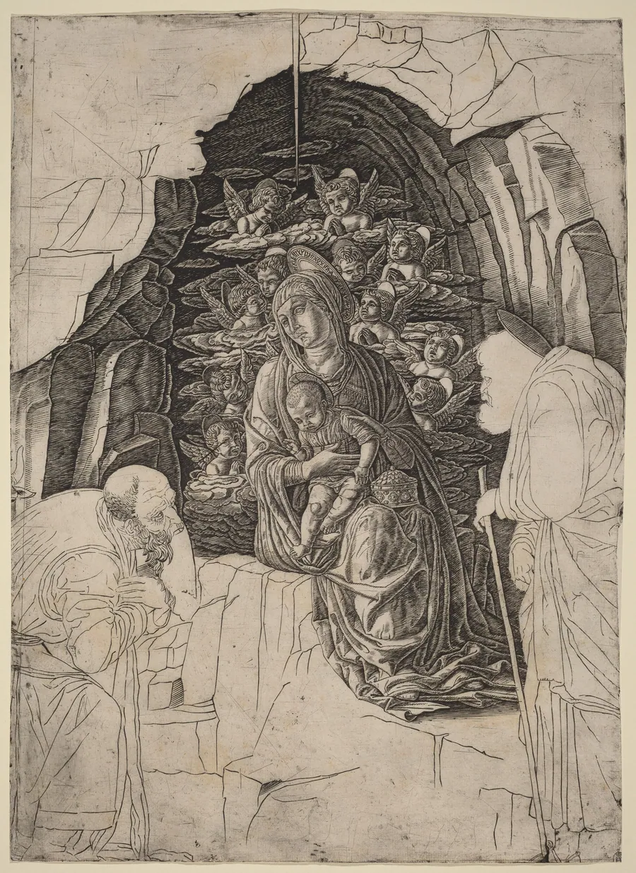 The Adoration of the Magi (Virgin in the Grotto) by Italian 15th Century
