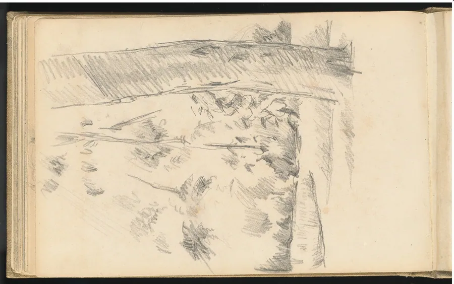 Trees and Shrubs by Paul Cezanne