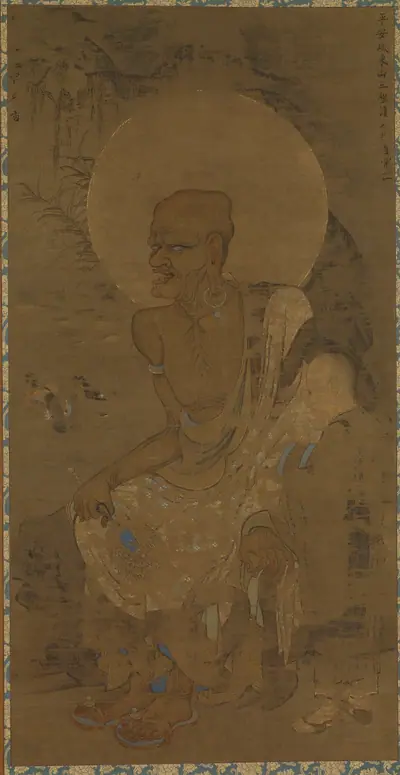 Arhat (<em>Nakula</em>), one of a set of sixteen