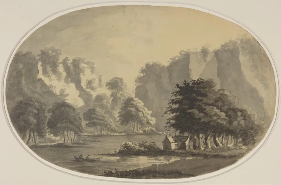View of Ullswater by William Gilpin