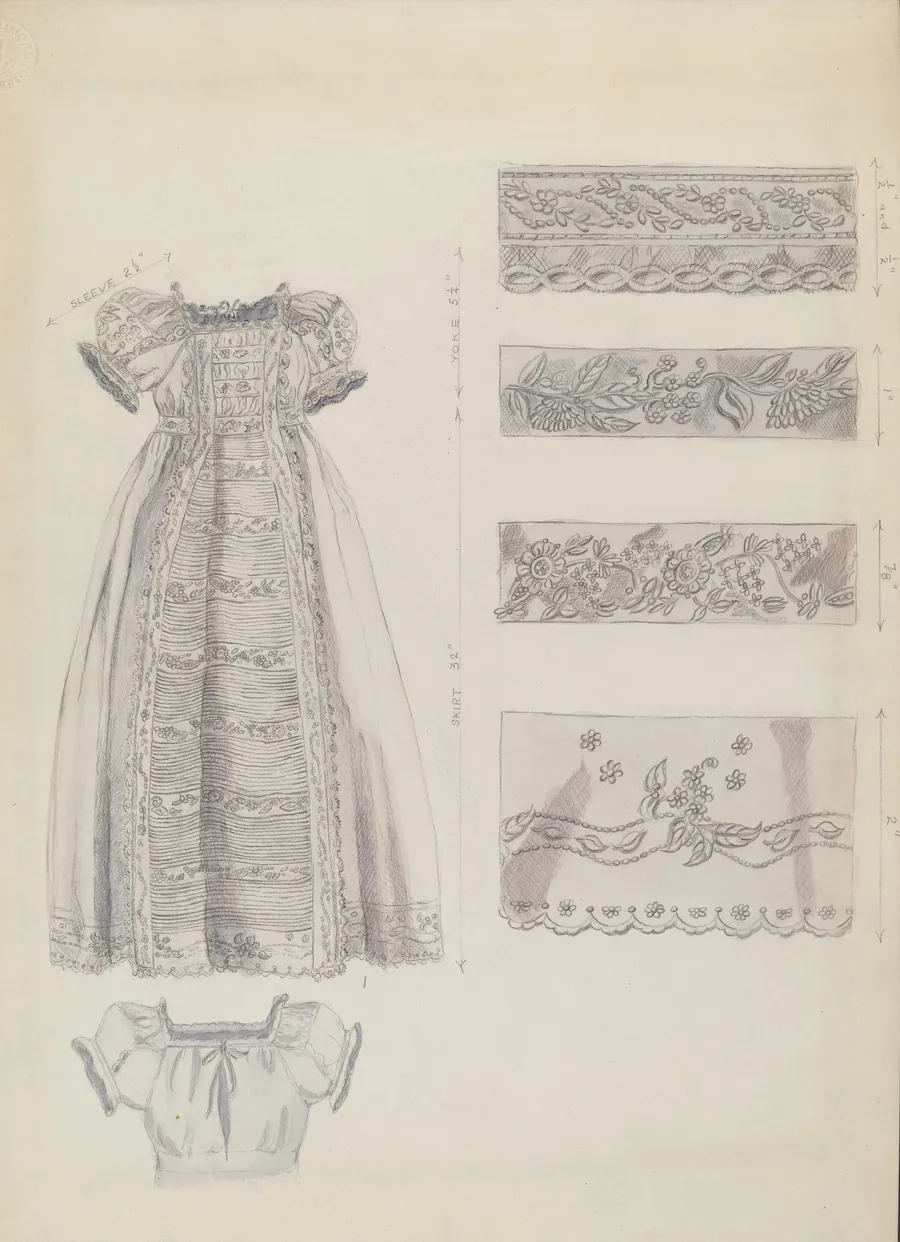Christening Robe by Ella Josephine Sterling