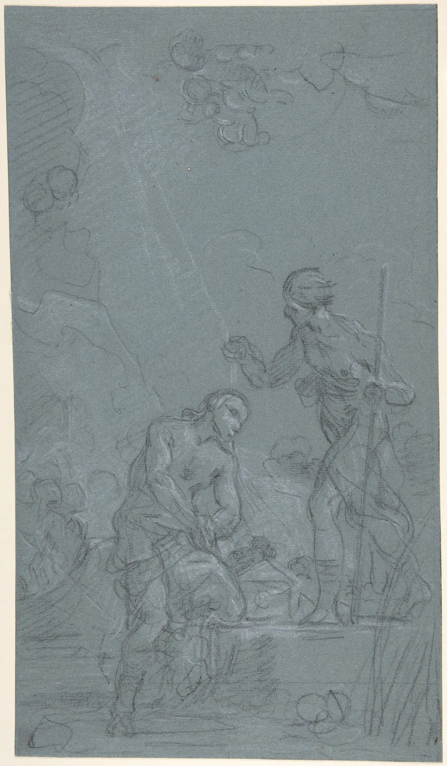The Baptism of Christ by Noël Hallé