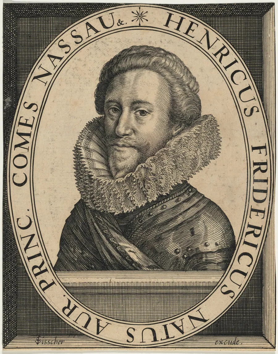 Frederick Henry of Nassau by Claes Jansz Visscher