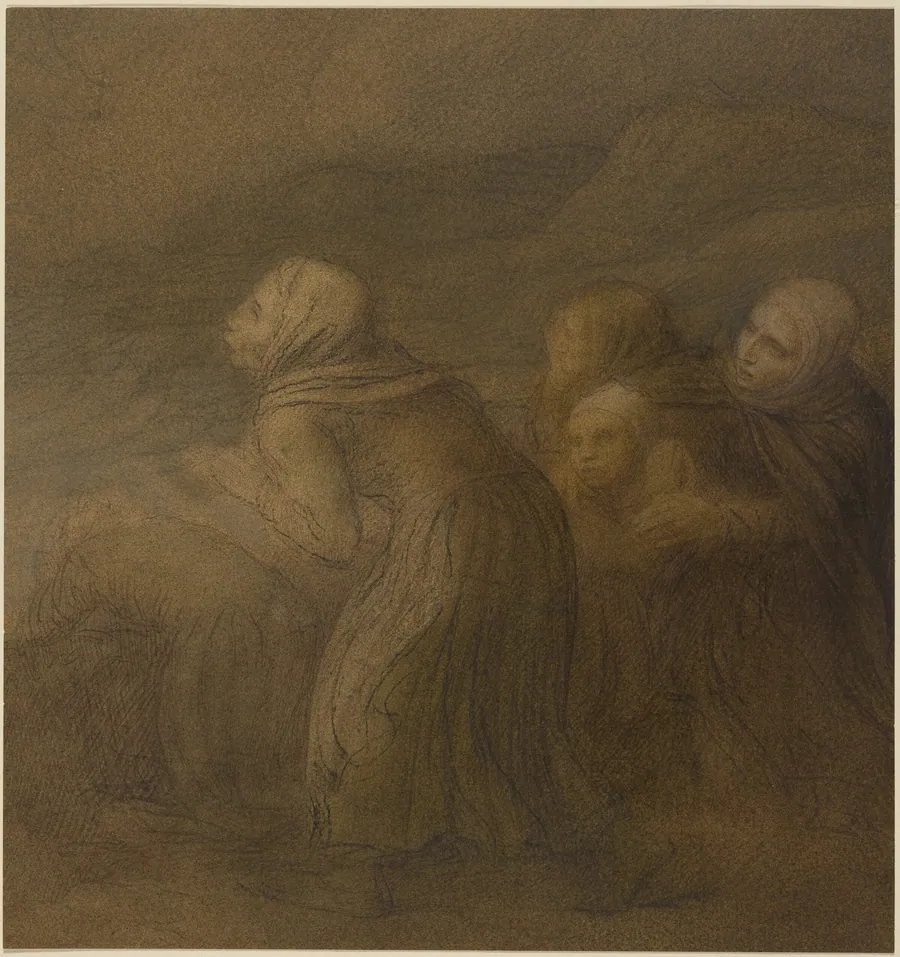 Boat in Trouble by Alphonse Legros