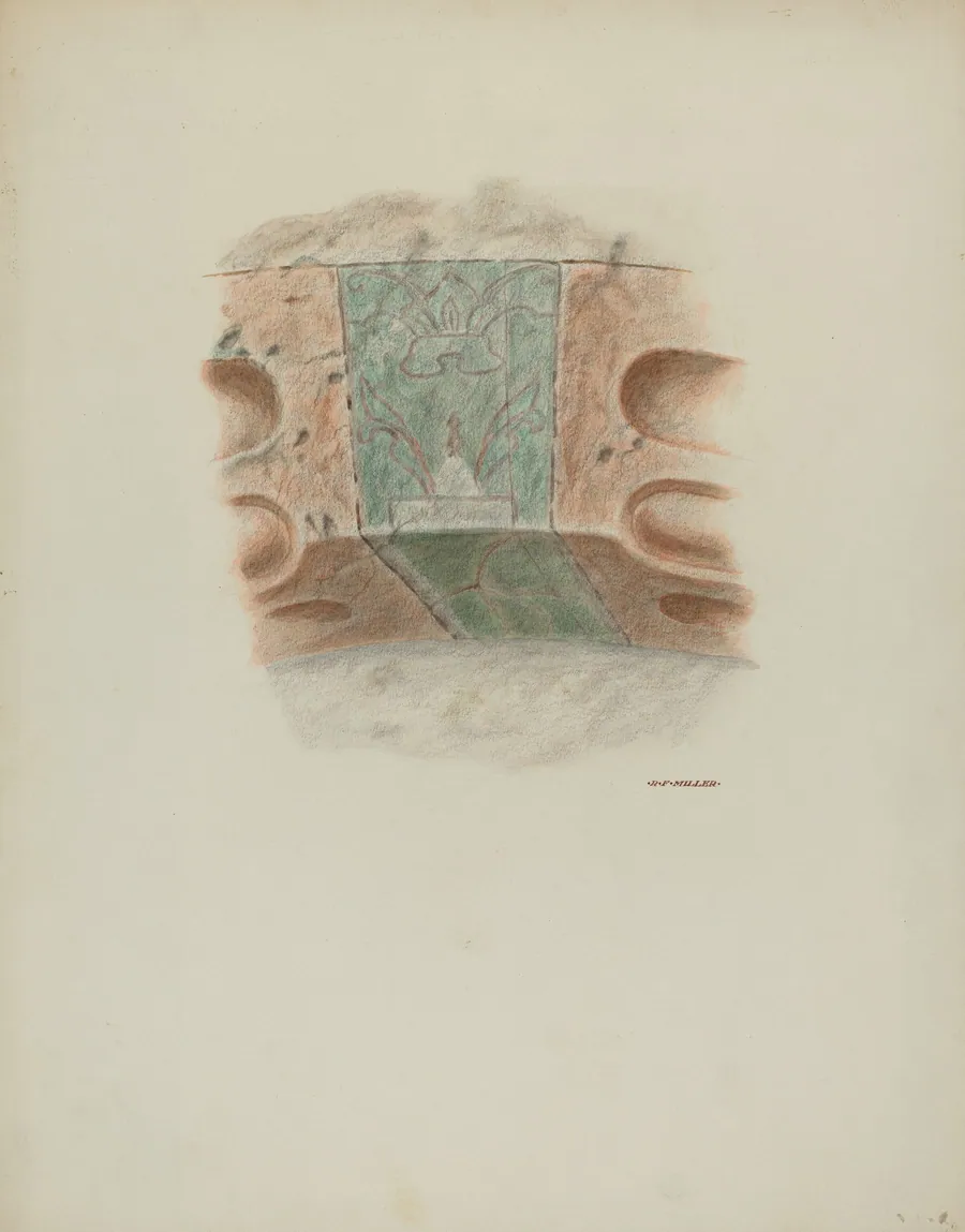 Keystone in Arch by Randolph F. Miller