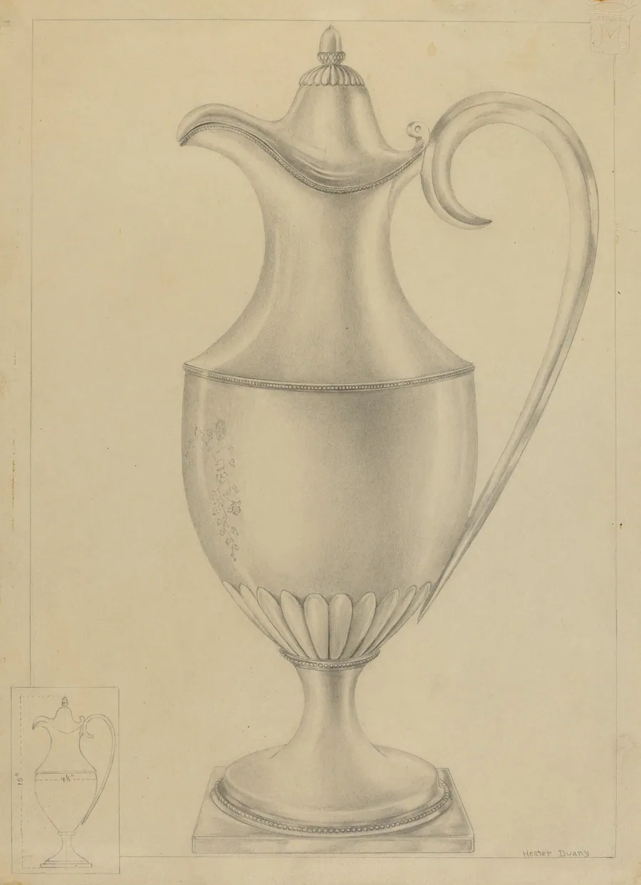 Silver Pitcher by Hester Duany
