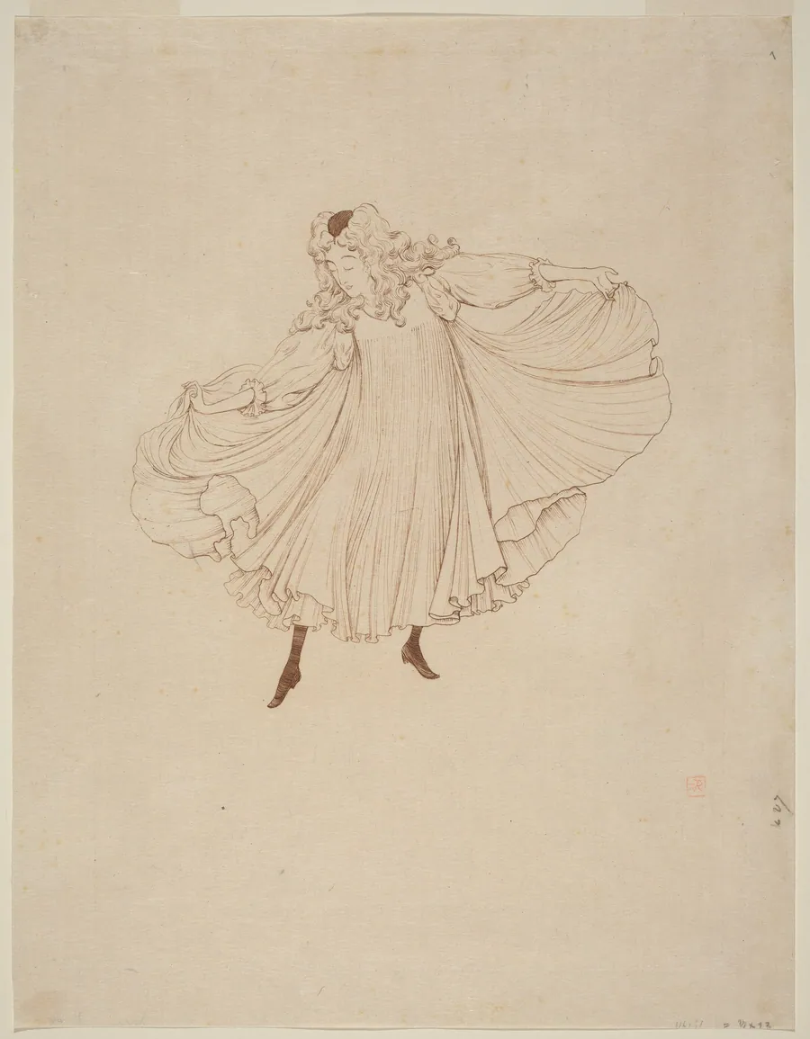 Loïe Fuller by Théo van Rysselberghe