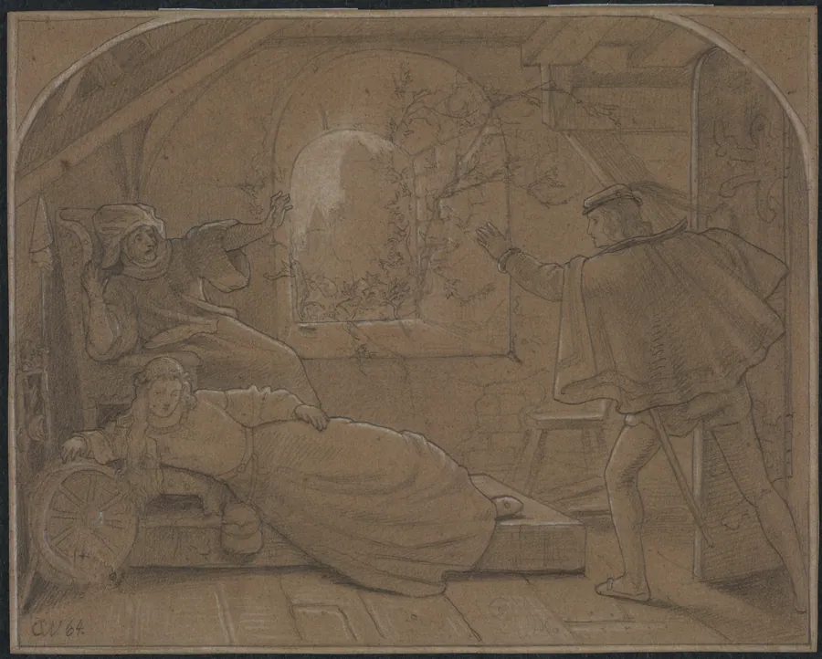 Sleeping Beauty (Dornröschen) by Anonymous