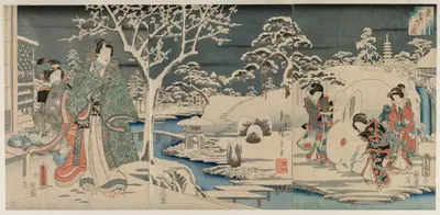 The Snowy Garden