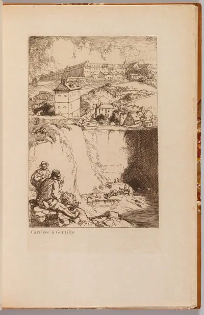 Catalogue de L'Exposition de August Lepère: Carrière à Gentilly