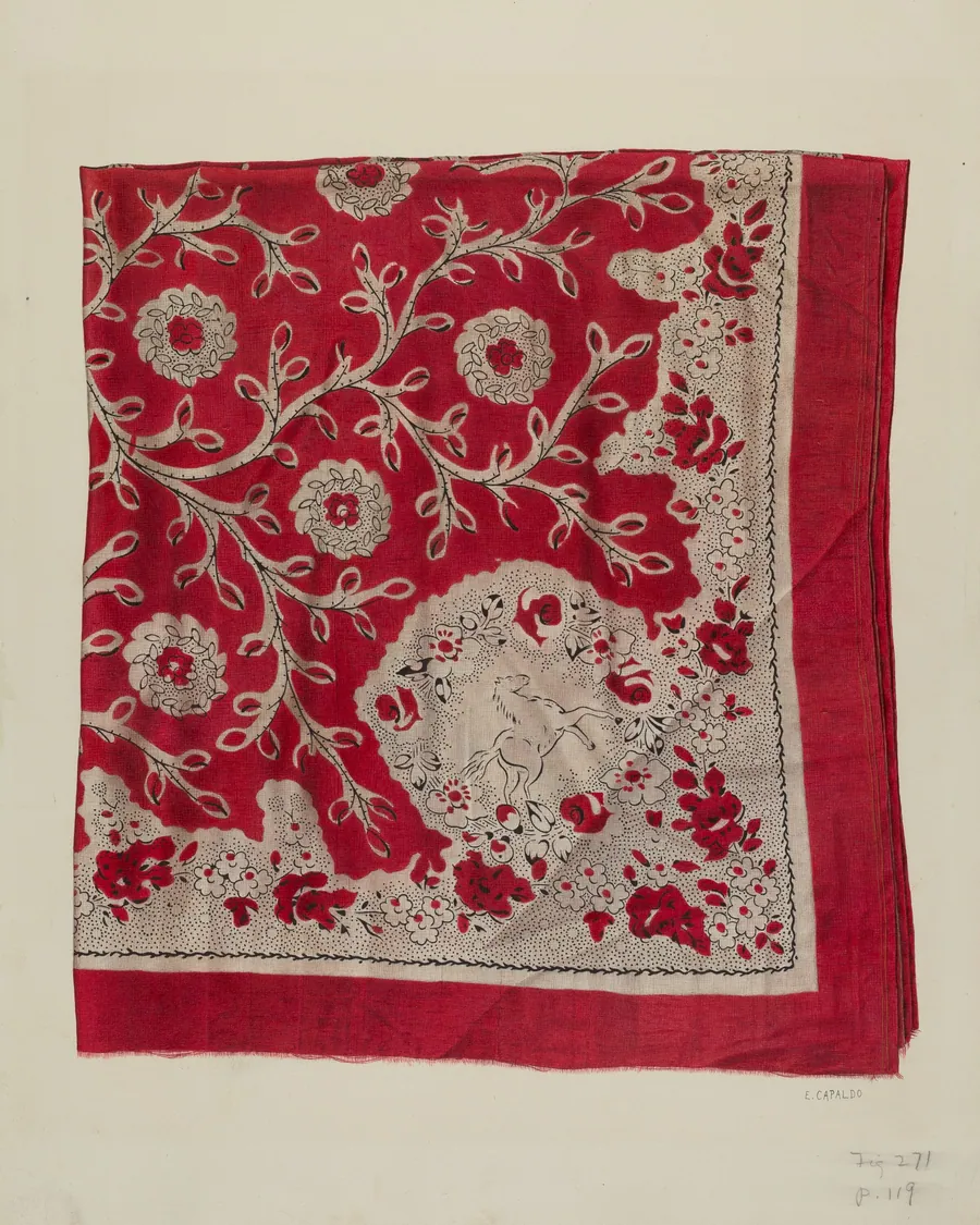 Printed Textile by Ernest Capaldo