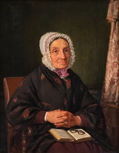 Ellen Roed, f. Jensen, kunstnerens moder