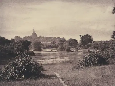 Rangoon: View near the Lake