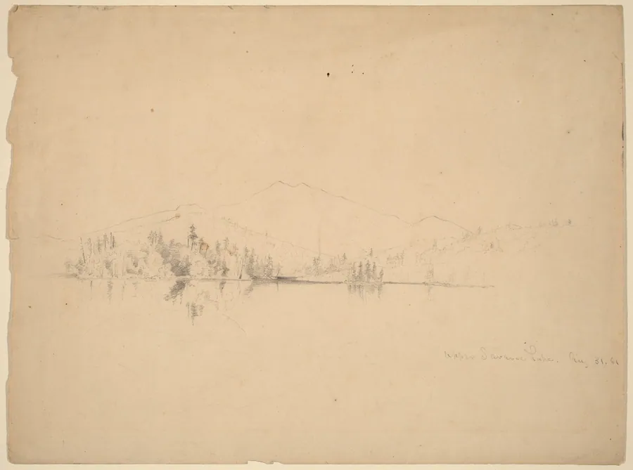 Upper Saranac Lake by Homer Dodge Martin
