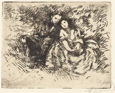 Amorous Conversation (Conversation amoreuse)