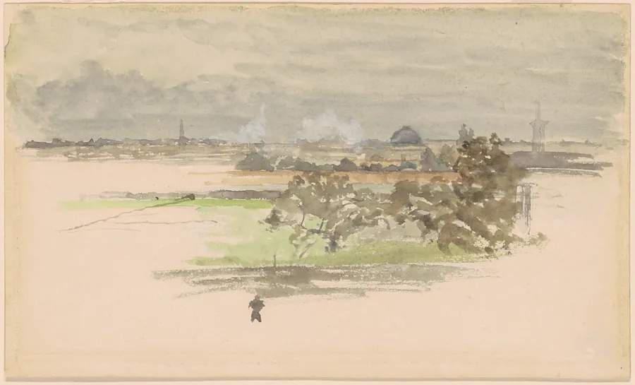 Marsh in Zeeland by James McNeill Whistler