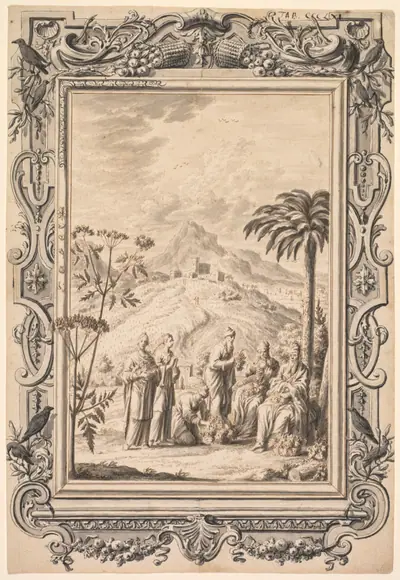 Illustration and Border Design for Kupfer-Bibel (Copper Bible)