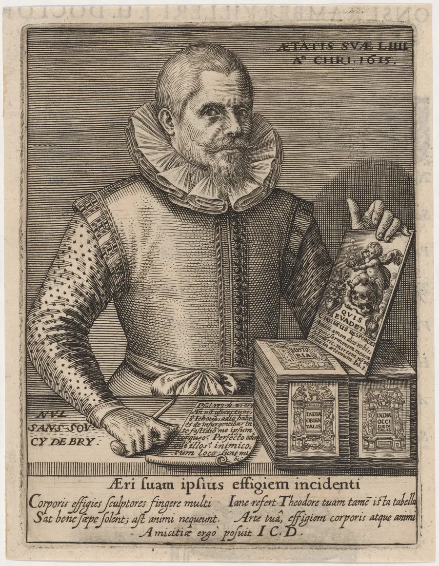 Johannes Theodorus de Bry by Unknown 19th Century