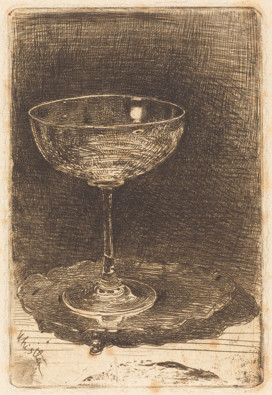 The Wine-Glass by James McNeill Whistler
