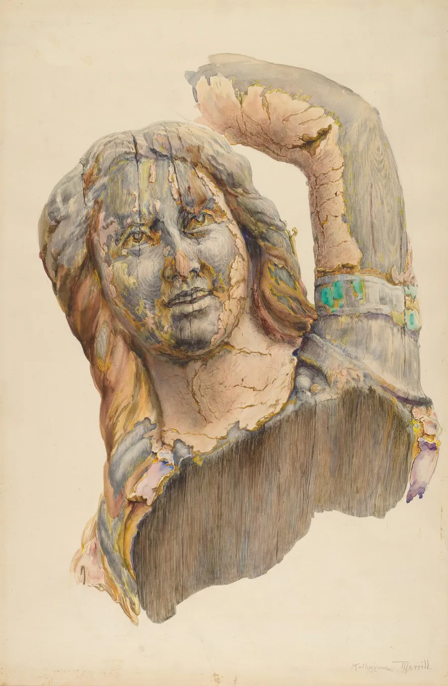 Circus Wagon Figure: Dancing Girl by Katharine Merrill