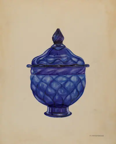Sugar Bowl with Cover