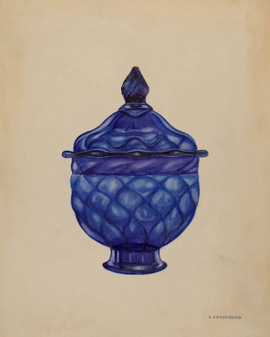 Sugar Bowl with Cover by Arthur Zaidenberg